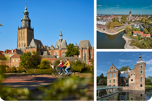 Fietsvakantie Kasteel Ruurlo   Hanzestad Zutphen