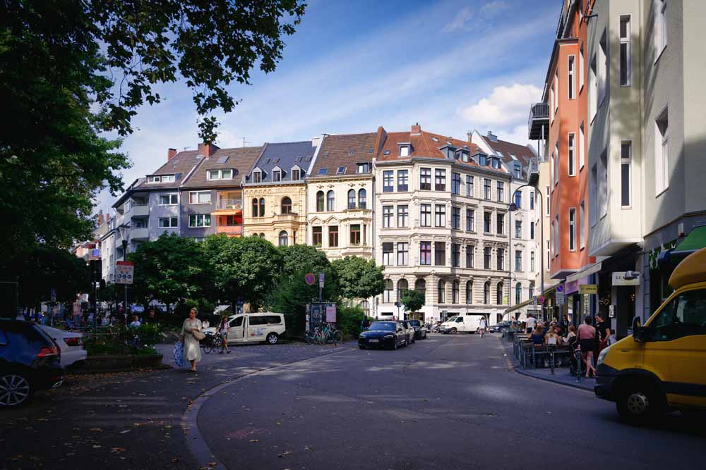 Belgische wijk in Keulen