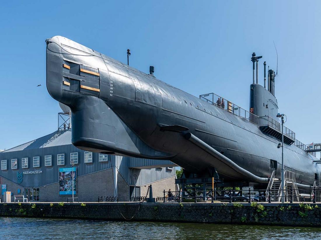 Marine Museum Buiten Boot