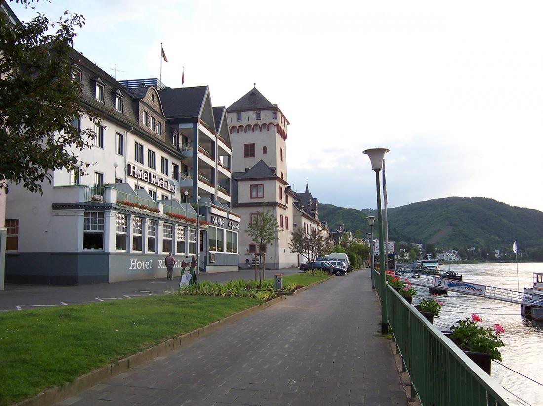 Hotel Rheinlust duitsland ligging
