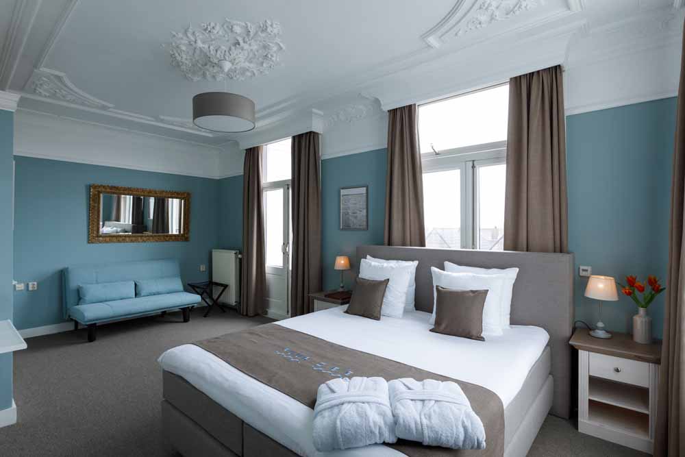 Interieur comfort kamer Wijk aan Zee Hotelaanbieding