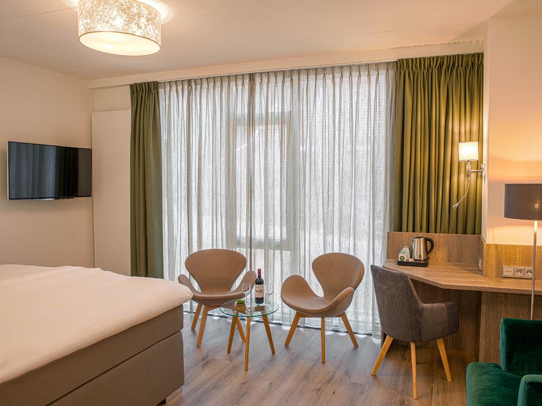 Erve Hulsbeek Twente Hotelovernachting kamer