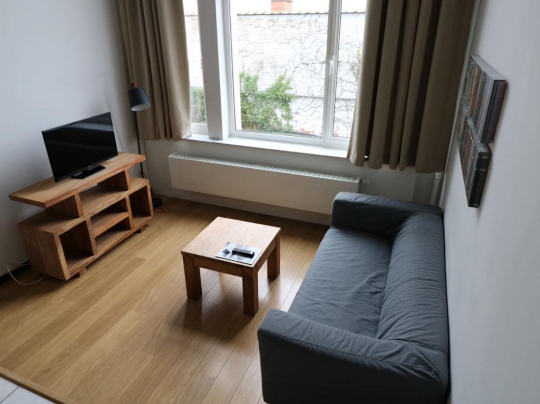 Arass Hotel Antwerpen Hotelaanbieding Duplex Standard Apartment Zithoek