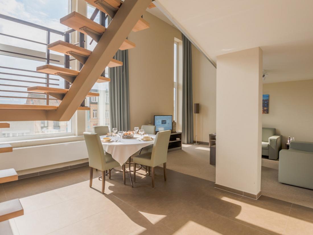 Arass Hotel Antwerpen Hotelaanbieding Family Apartment Dineren