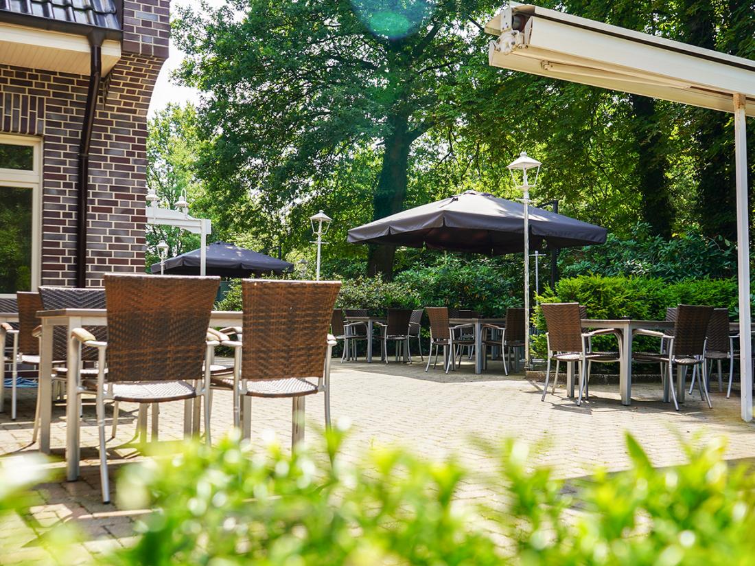 dS Hotel Gronau Duitsland Hotelaanbieding Terras