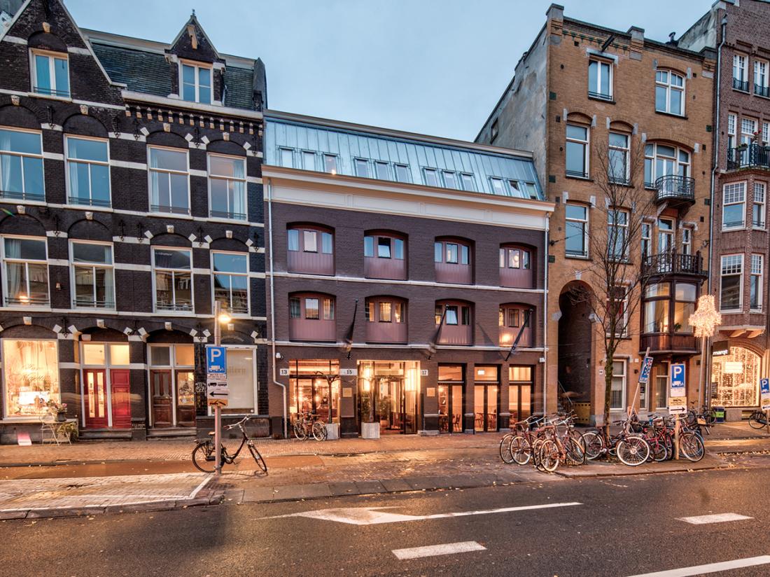 Hotel van de Vijsel Hotelovernachting Amsterdam Buitenaanzicht