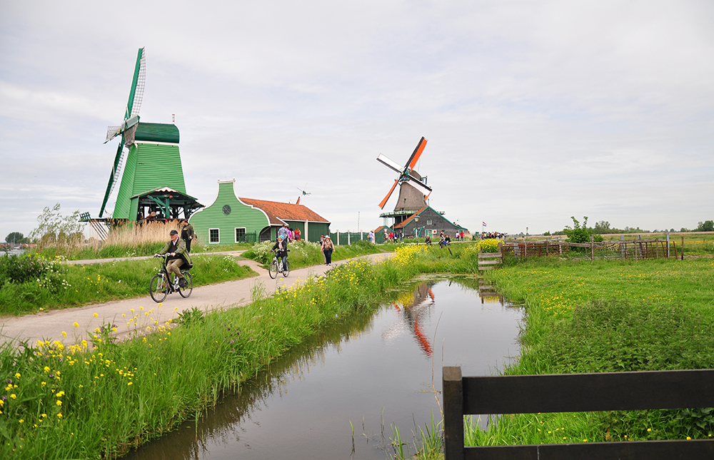 fietsvakantie laag holland fietsers