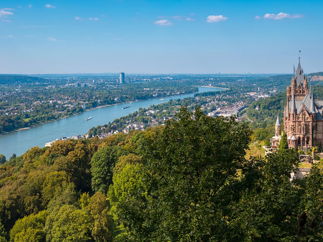 Hotel Europa Aachen Motiv Drachenburg