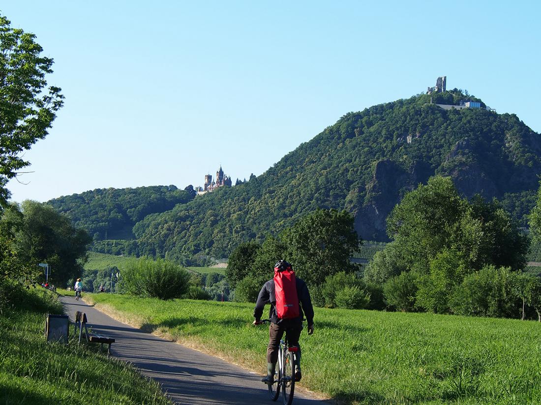 Hotel Europa Aachen Radfahrer Drachenfels