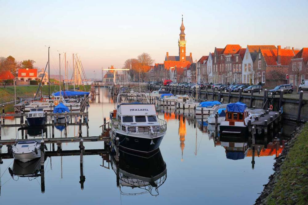 Auberge de campveerse toren Veere meer omgeving