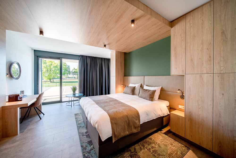 Slaapkamer 2 persoons hotel 46 Noord brabant Wintelre