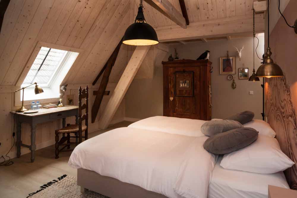 weekend weg herberg swaen slaapkamer bed