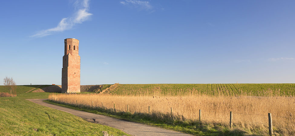 fietsvakantie zeeland plompe toren