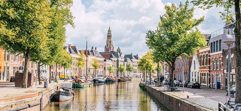 fietsvakantie groningen centrum van hotel naar hotel