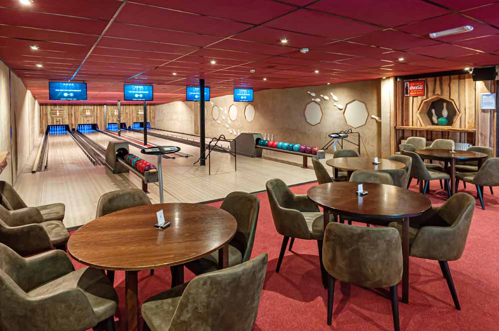 Sporthotel Iselmar Bowling interieur