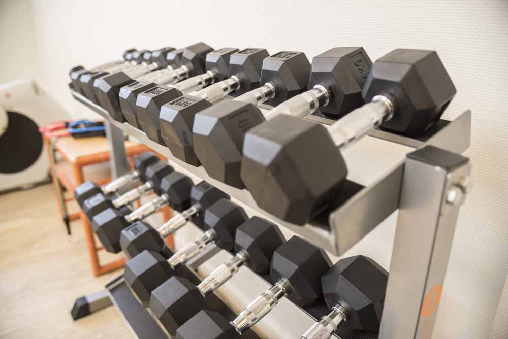 hotel bero oostende belgie aanbieding fitness gewichten