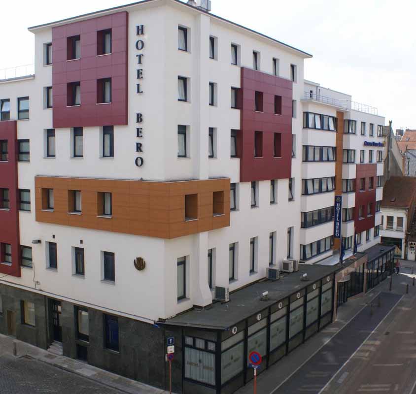 hotel bero oostende belgie gevel groot