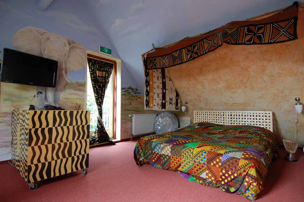 thema kamer afrika hotel de plataan