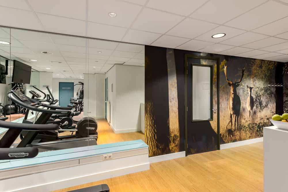 fitness ruimte hotel sparrenhorst