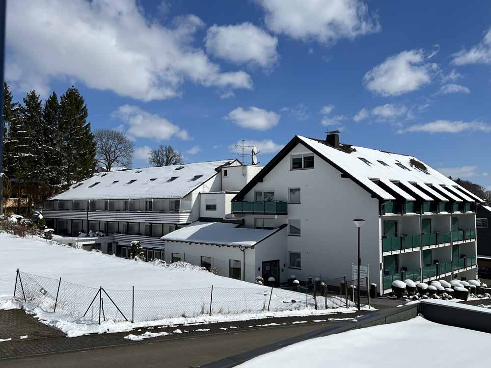 Aanzicht Hotel Sauerland Duitsland