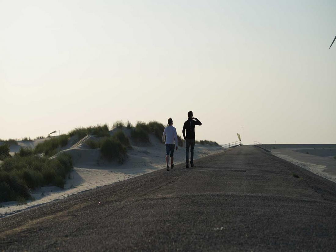 Strandwandeling Grand Hotel Ter Duin Zeeland ontspannen