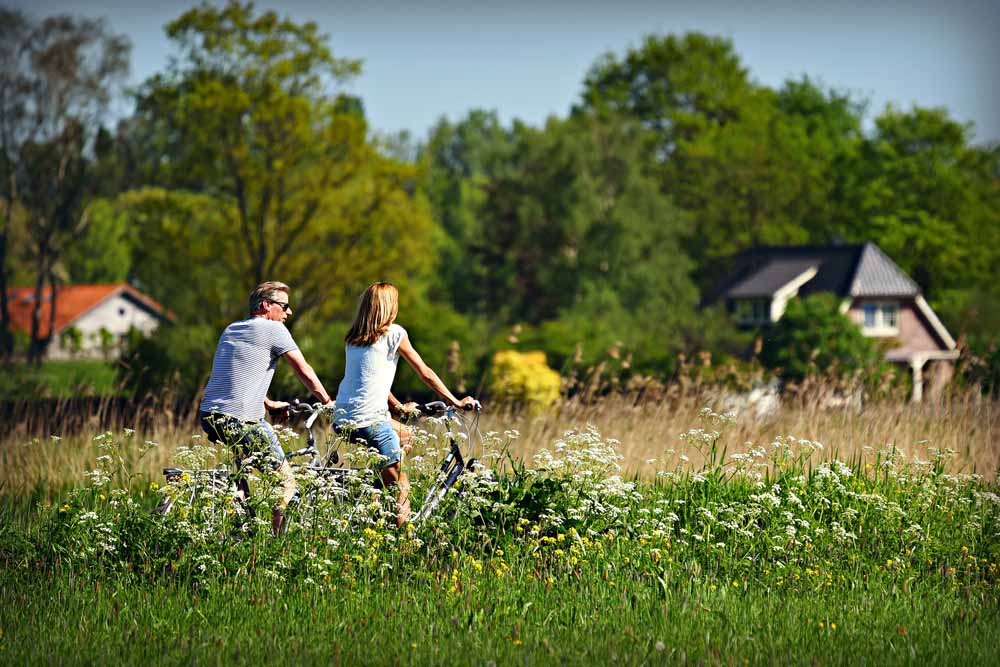 Fietsen in omgeving