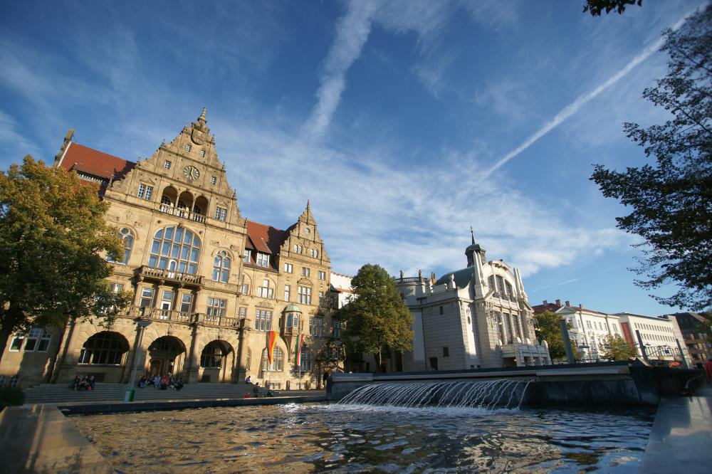 Altes Rathaus Bielefeld duitsland