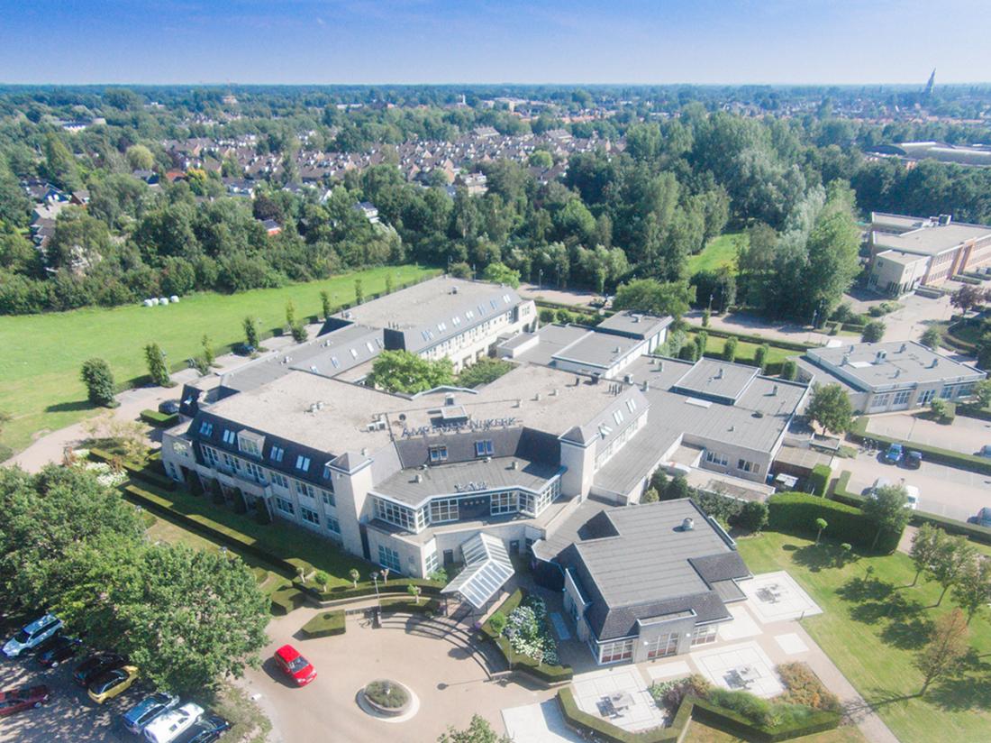 Hotel Golden Tulip Nijkerk Bovenaanzicht