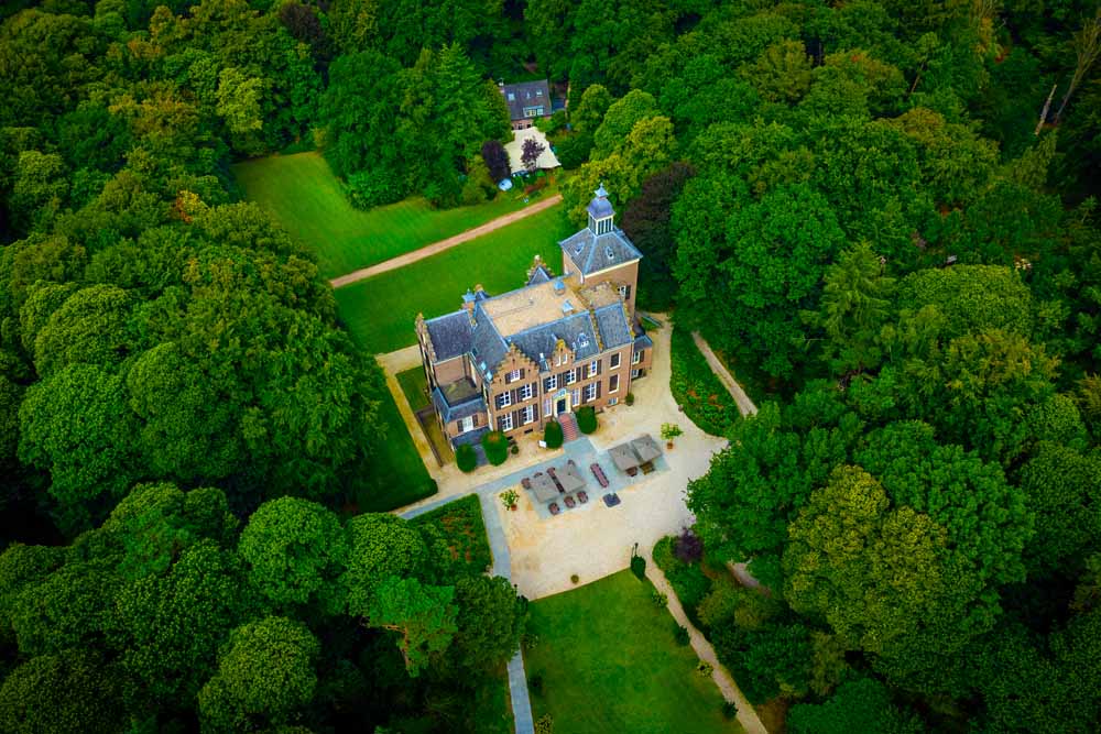 drone foto landgoed zonheuvel