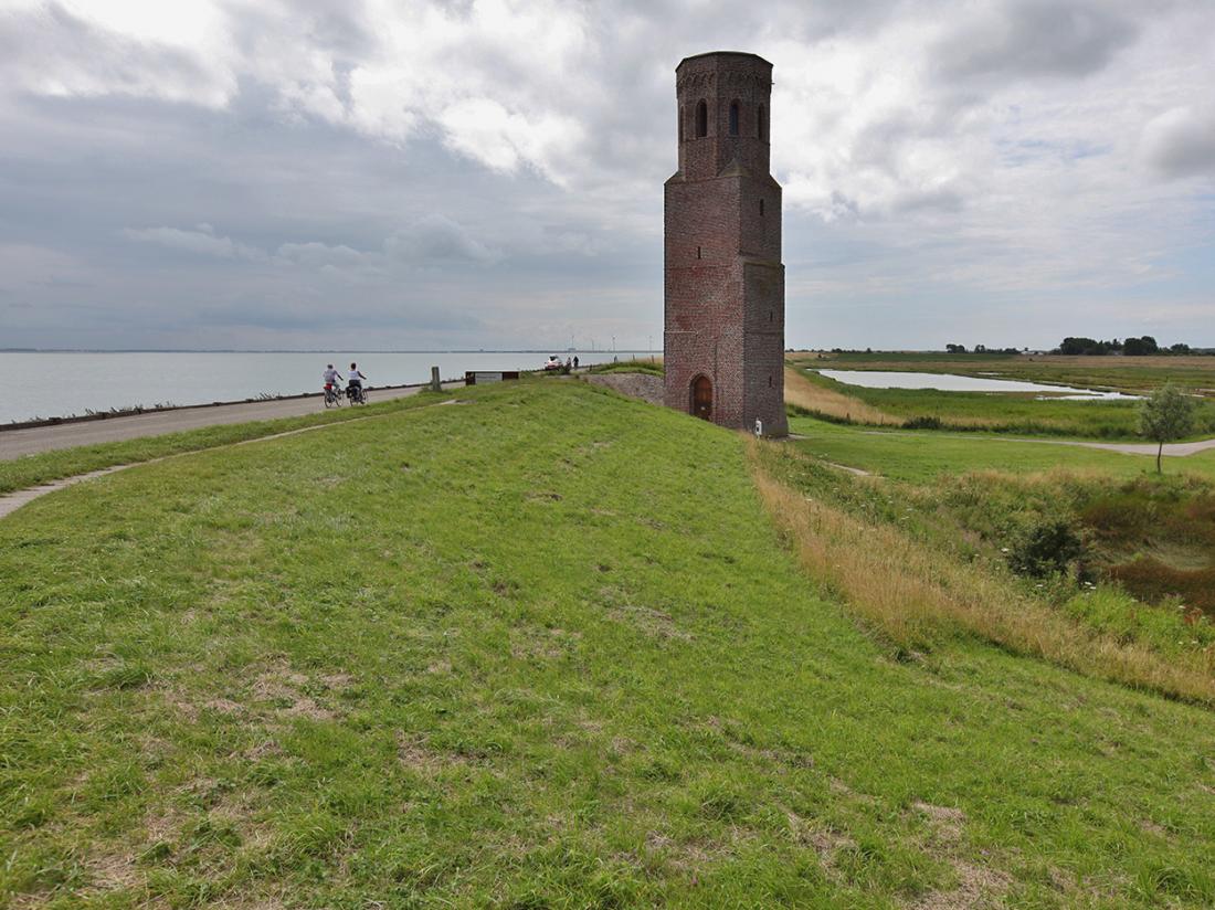 Resort land en zee scharendijke omgeving dijk