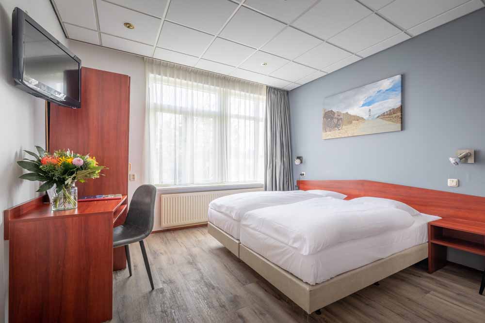 Hotel Astoria hotelkamer Noordwijk hotelovernachting zee strand