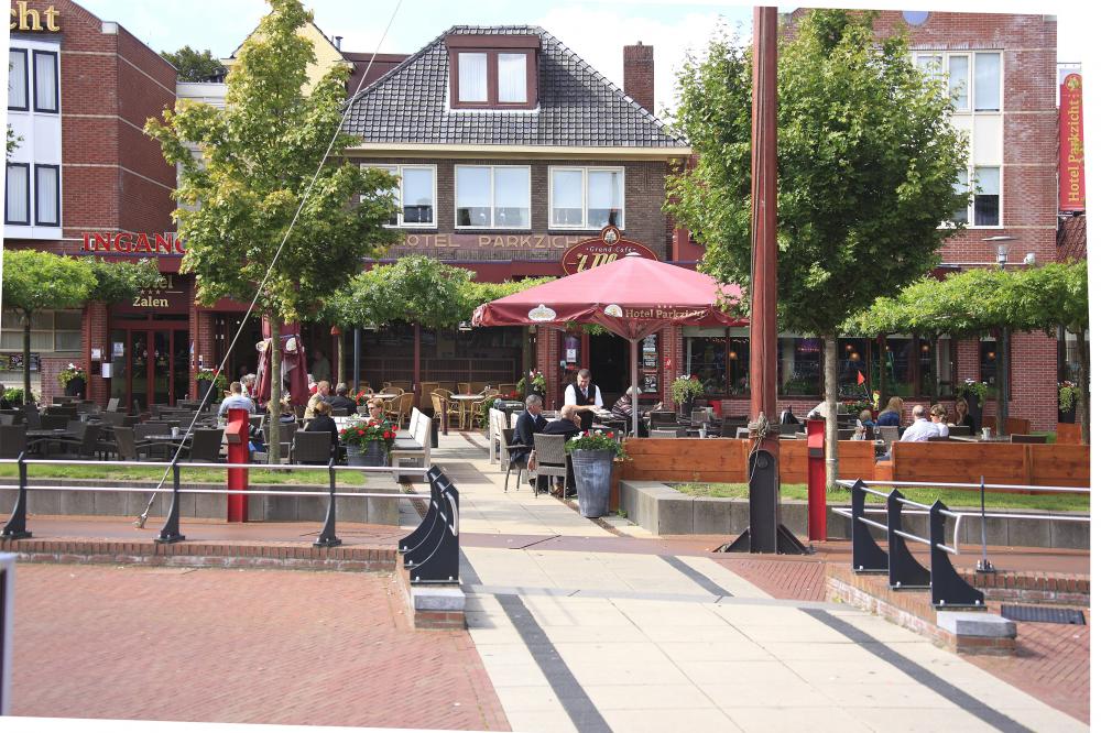 overnachten in veendam hotel met terras