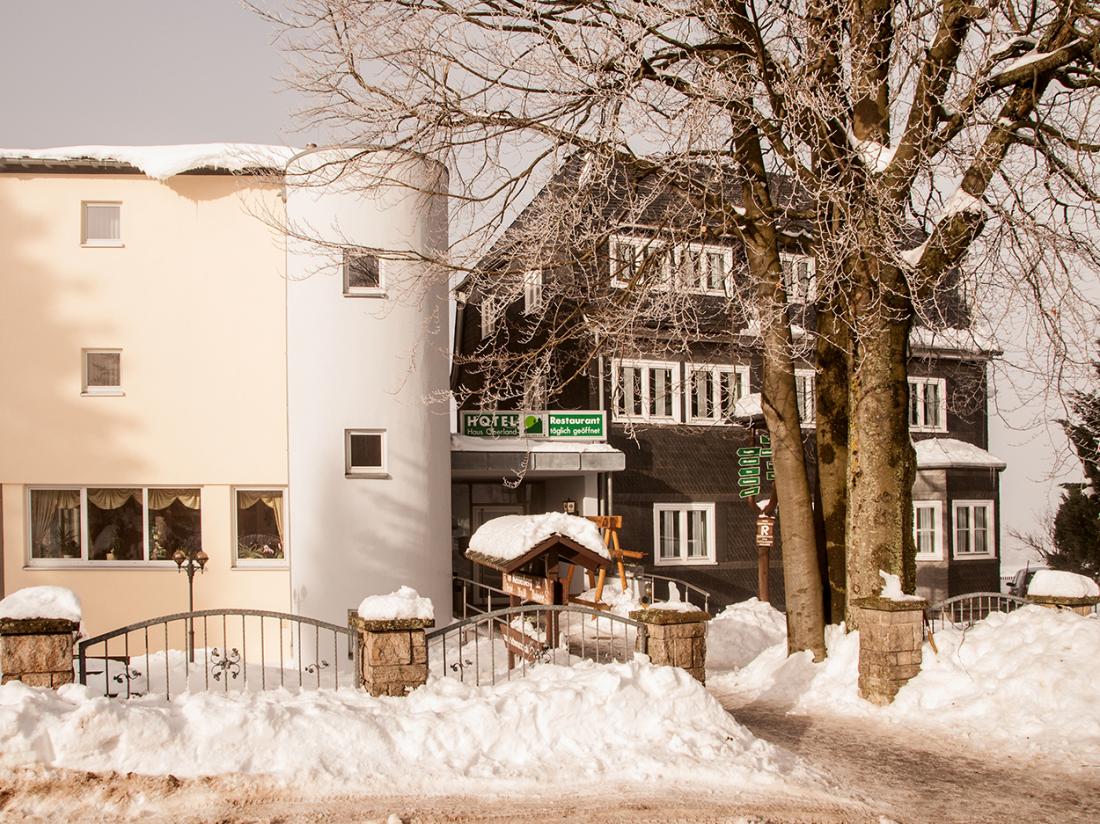 Hotelaanbieding Hotel Haus Oberland Sneeuw