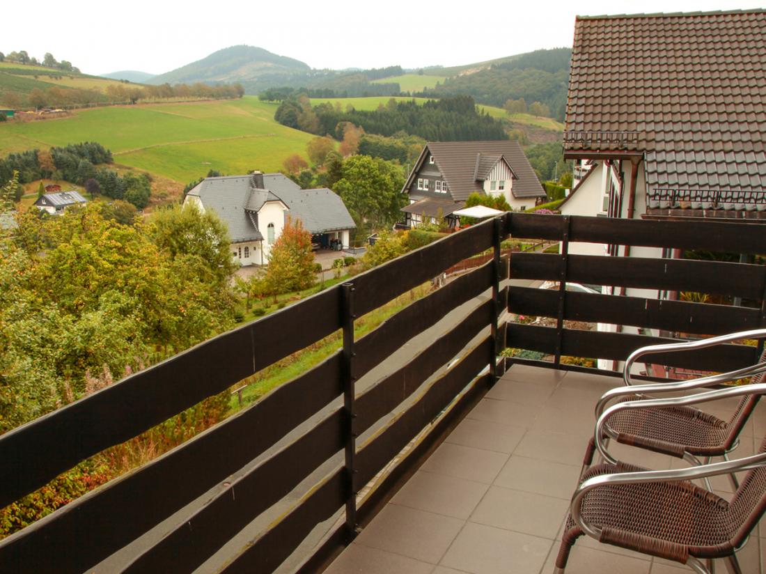 Weekendjeweg Sauerland Balkon