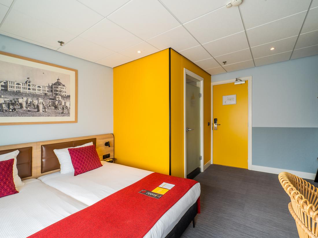 Weekendjeweg Noordwijk Hotelkamer Landzijde