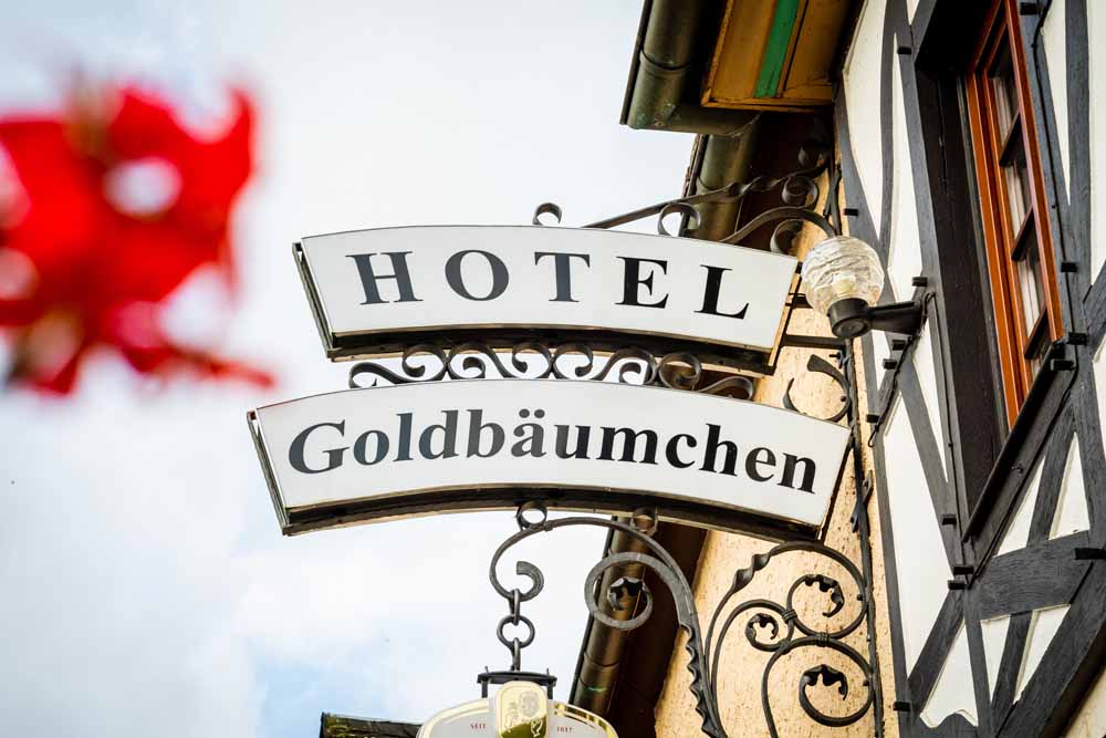 Bord Hotel Ellenzer Goldbaumchen