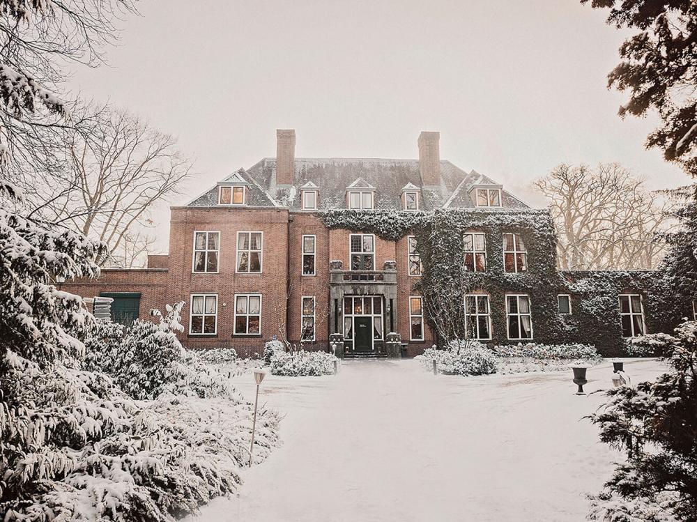 Landgoed Huize Bergen Pand Winter