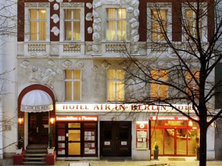 Hotelaanbieding berlijn duitsland vooraanzicht