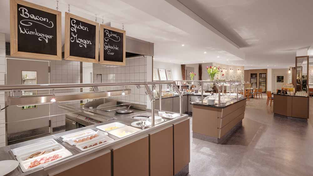 MAXX by Steigenberger Bad Honnef hotel aanbieding restaurant buffet ontbijt zaal