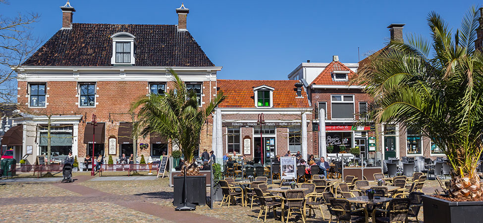 fietsen elfsteden friesland workum van hotel naar hotel