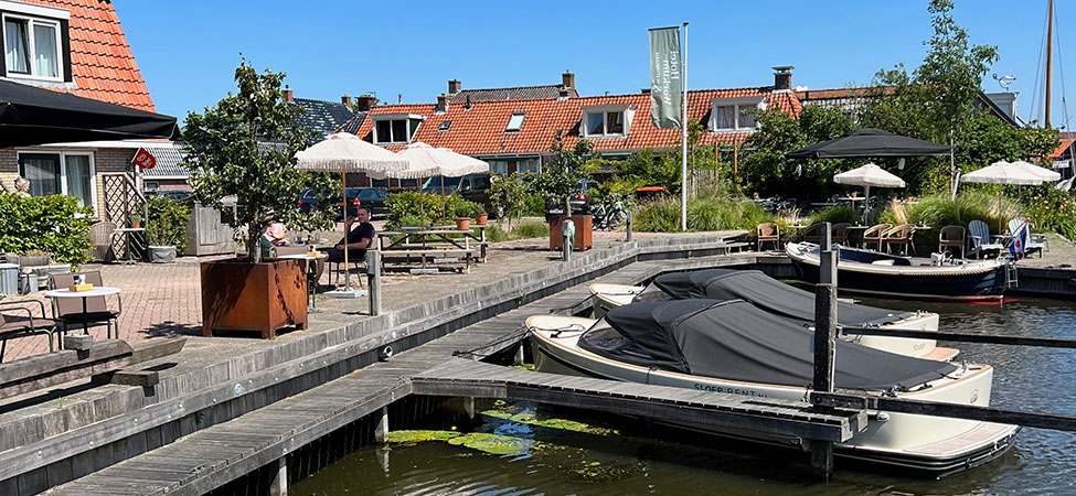 overnachten aan het water workum