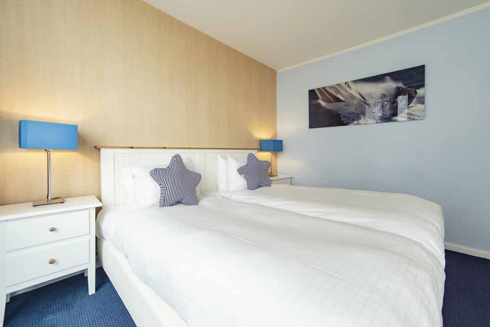 Weekendje weg in kamer matroos