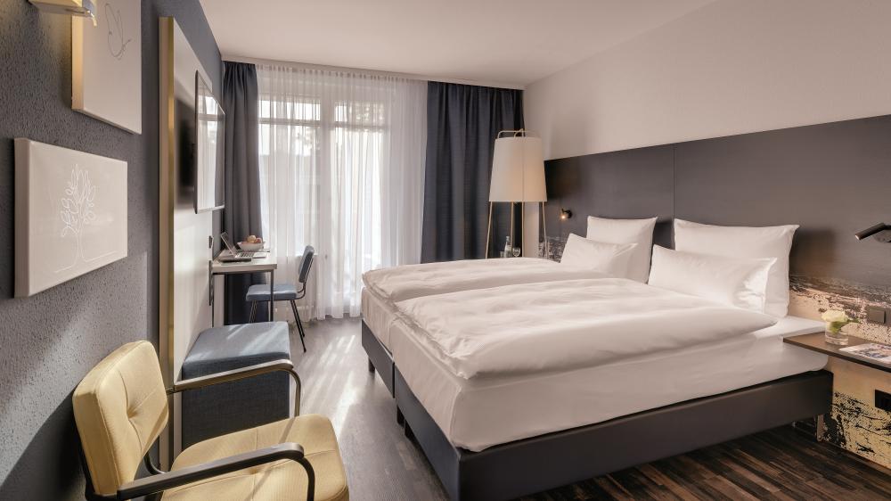 hotel aanbieding nachtje weg standaard kamer boxspring twee personen uitrusten nachtrust