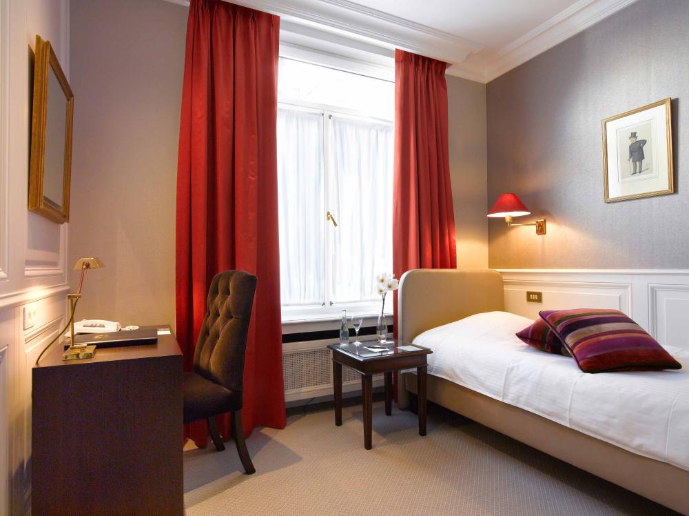 hotel belgie kortrijk damier hotelkamer Comfort Single Room