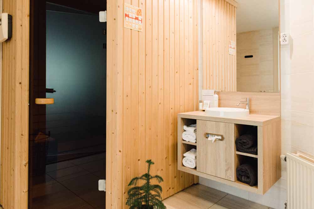 deluxe kamer met sauna