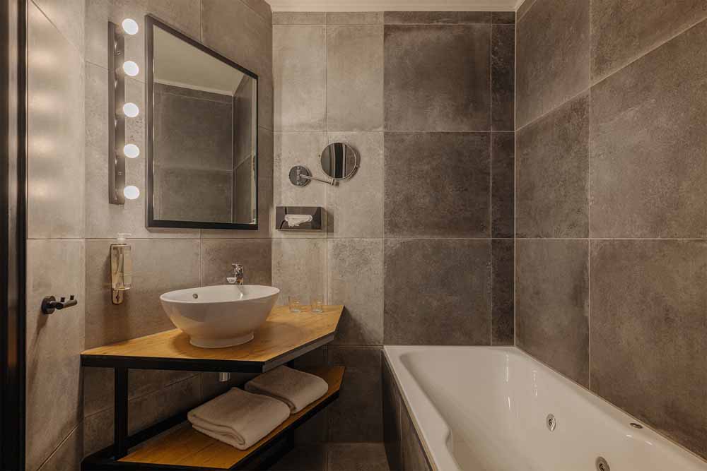 actie hotelkamer city hotel groningen badkamer executive room