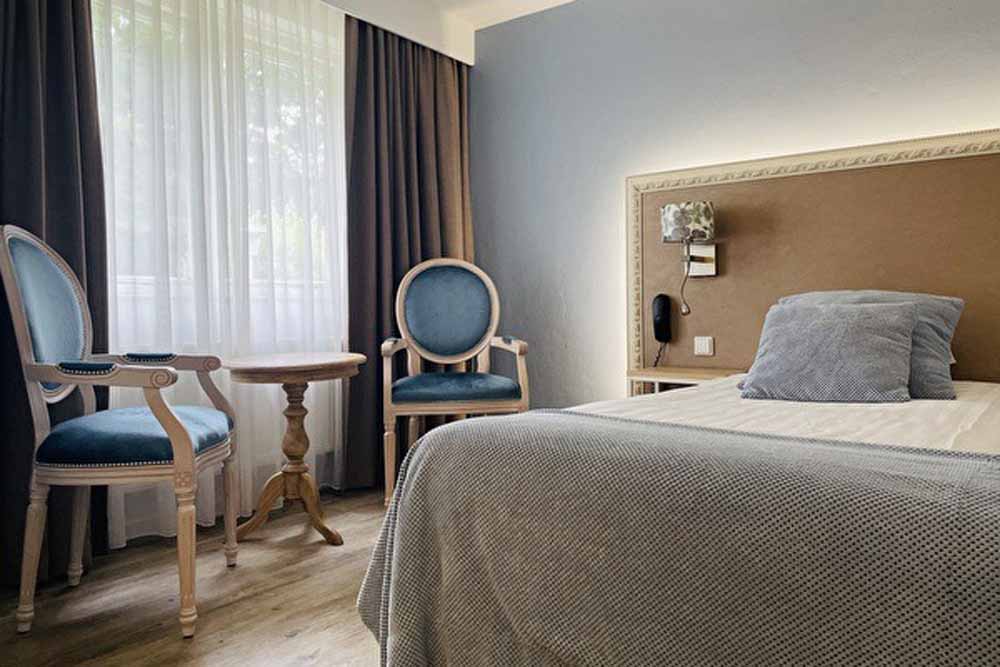 terras balkon kamer veluwe hotel